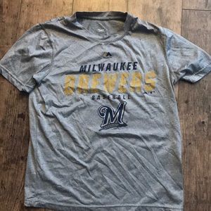 💥4/$14 Majestic Brewers shirt